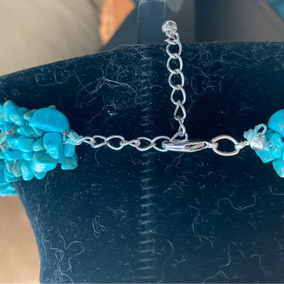 Turquoise necklace- collar-style - Picture 3 of 3